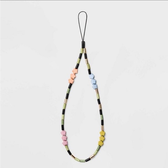 Beaded Phone Strap by Heyday - Picture 1 of 7